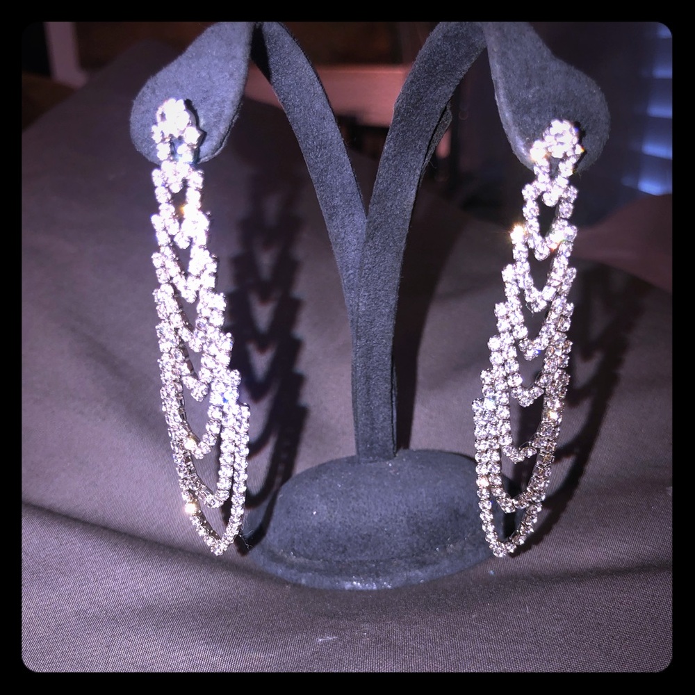 Rhinestone Earrings
